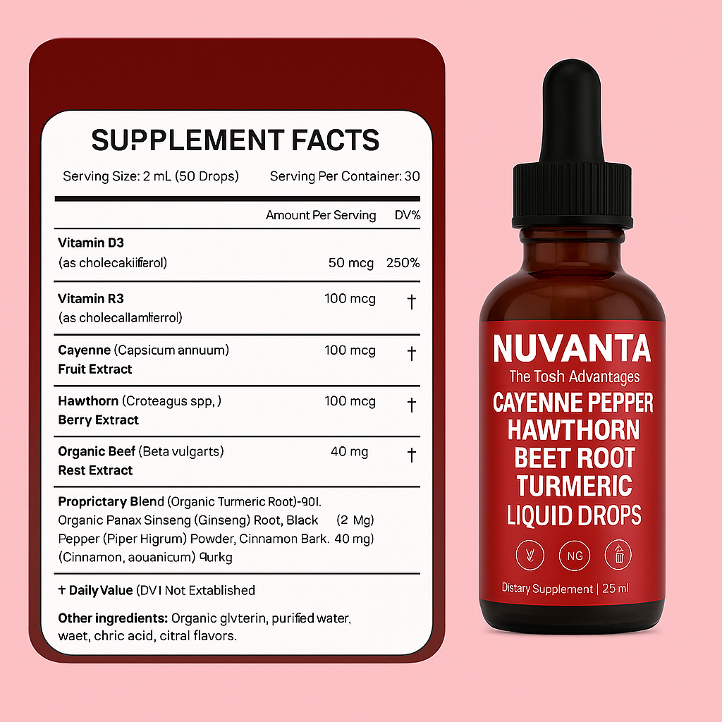 Cayenne Vitality Booster – Whole-Body Blood Flow & Stamina Drops
